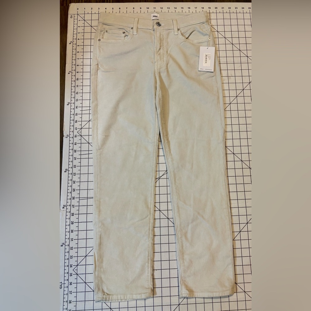 NWT Edwin Women’s Size 29 Glacier‎ Bree Regular Hem High Rise Corduroy Pants